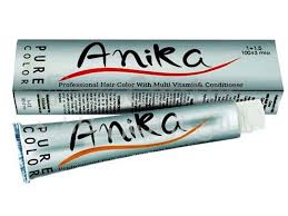 رنگ مو طبیعی آنیکا