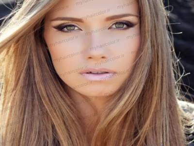 رنگ مو شنی صحرایی پادینا