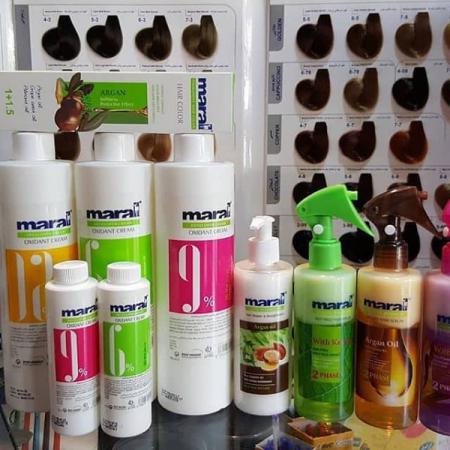 لیست قیمت رنگ مو زنانه مارال در بازار