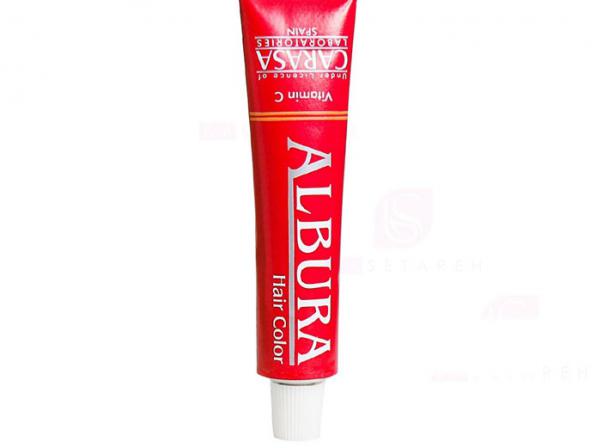 خرید ارزان رنگ مو آلبورا زیتونی از نمایندگی