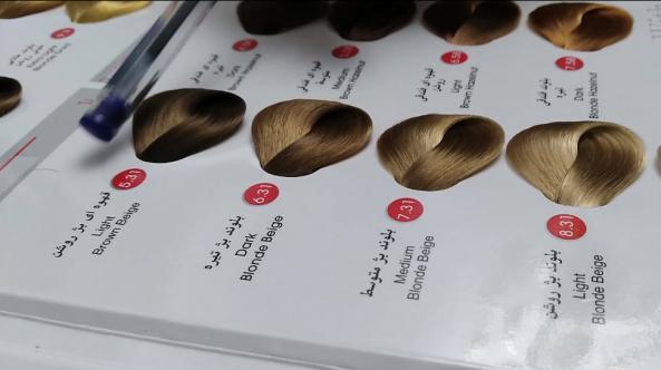 کاتالوگ رنگ مو وینا کدام است؟