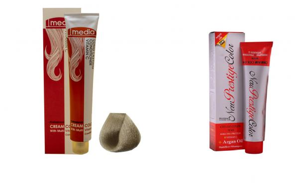 مقایسه کیفیت رنگ موی پرستیژ و مدیا